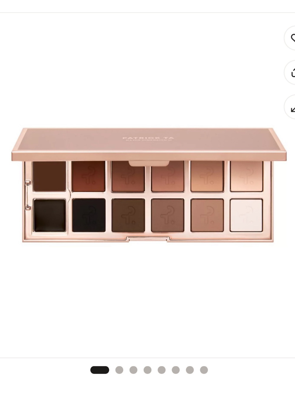 PATRICK TA Major Dimension III Matte Eyeshadow Palette